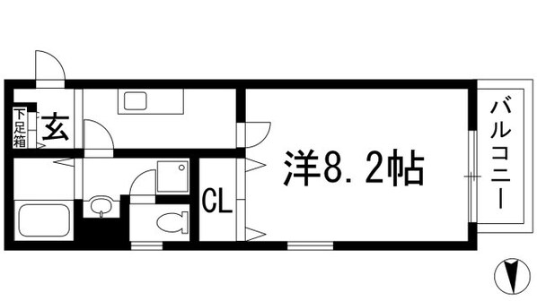 シャルマンの物件間取画像